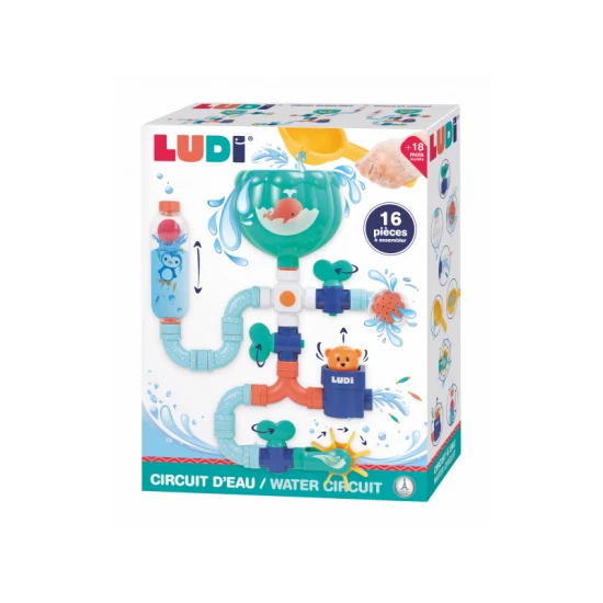 S vodním mlýnkem do koupele Medvídek bude koupání oblíbenou činností vašich dětí.