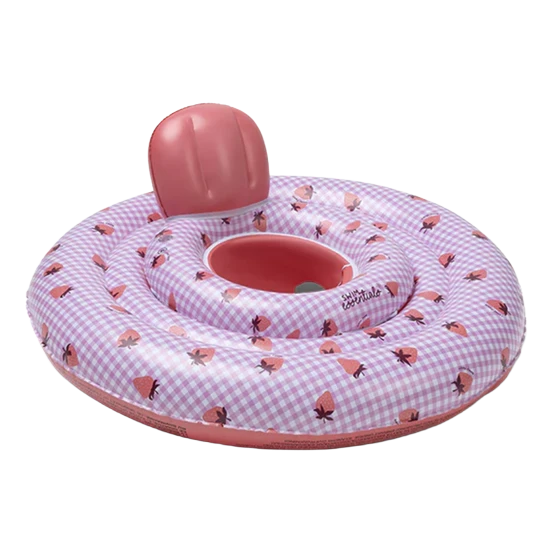 Nafukovací kruh pro miminka Strawberry