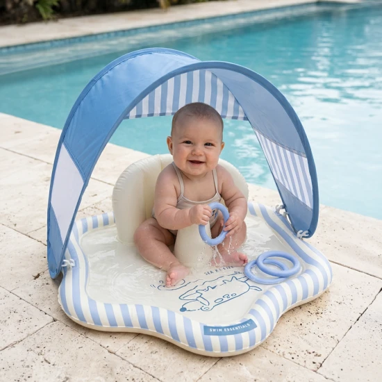 Vodní podložka se stříškou pro nejmenší Surfer 76 cm