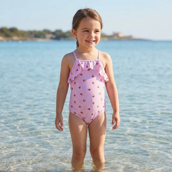 Plavky s UPF 50+ Strawberry