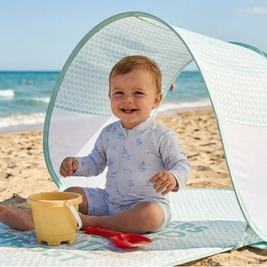 Plážové samorozkládací stínidlo pro jednu osobu Cheers