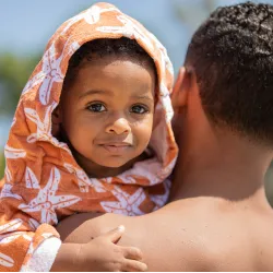 Plážové pončo 65 x 65 cm Sea Star