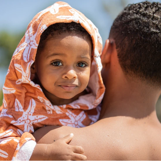 Dětské ručníkové pončo s kapucí Hvězdice Swim Essentials