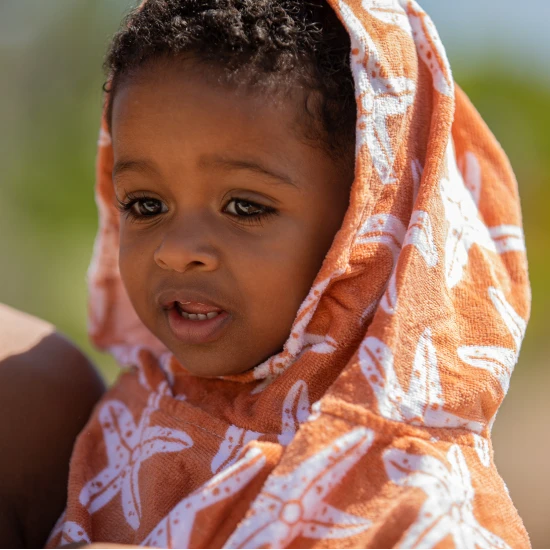 Dětské ručníkové pončo s kapucí Hvězdice Swim Essentials