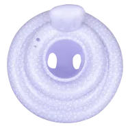 Nafukovací kruh pro miminka Lila Leopard