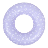 Nafukovací kruh Lila Leopard 90 cm