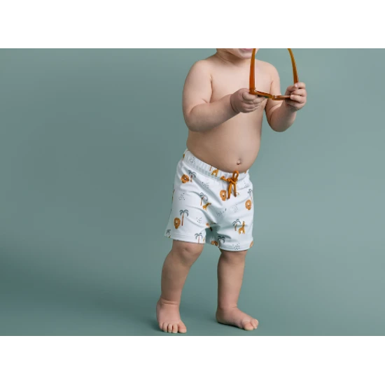 Dětské chlapecké plavky Boxerky s UPF 50+ Jungle | Swim Essentials