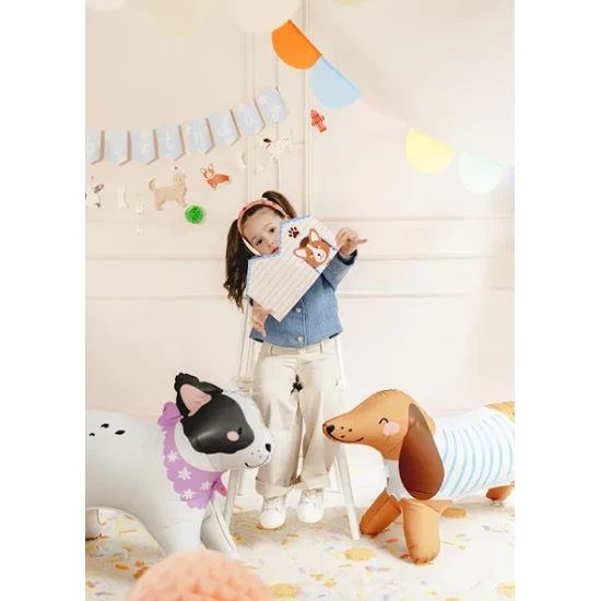 Fóliový balónek Jezevčík jako dekorace na dětské party