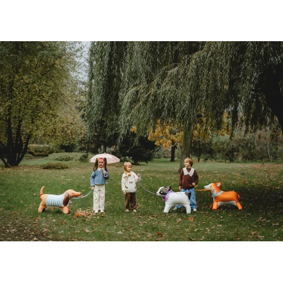 Fóliový balónek Jezevčík jako dekorace na dětské party