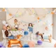 Fóliový balónek Buldoček jako dekorace na dětské party