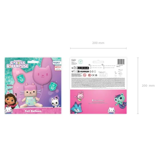 Roztomilá dekorace Balón Baby Kočka na párty a oslavy