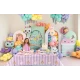 Narozeninová výzdoba s Gabby's Dollhouse, která zazáří