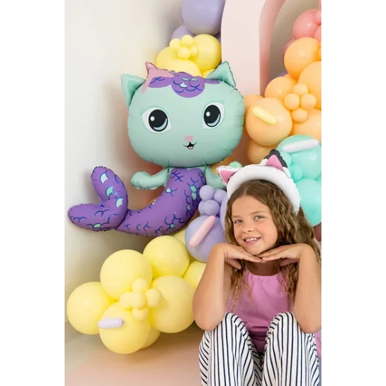 Narozeninová výzdoba s Gabby's Dollhouse, která zazáří