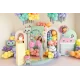 Narozeninová výzdoba s Gabby's Dollhouse, která zazáří