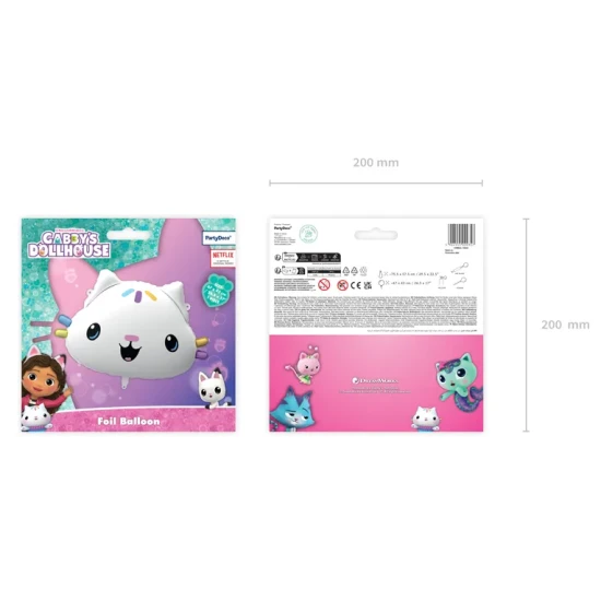 Roztomilá dekorace Balón Kočka na párty a oslavy