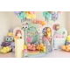 Roztomilá dekorace Gabby's Dollhouse na párty a oslavy