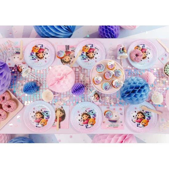 Narozeninová výzdoba s Gabby's Dollhouse, která zazáří