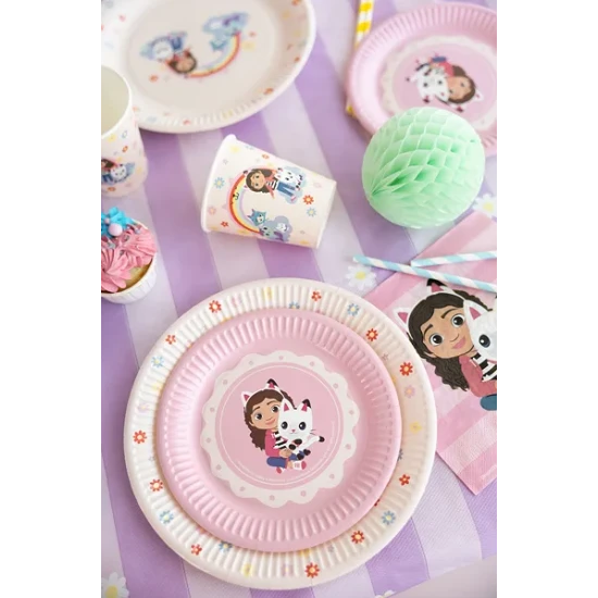 Narozeninová výzdoba s Gabby's Dollhouse, která zazáří