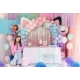 Narozeninová výzdoba s Gabby's Dollhouse, která zazáří