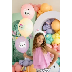 Balónky Gabby's Dollhouse 6 ks 30 cm