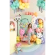 Narozeninová výzdoba s Gabby's Dollhouse, která zazáří