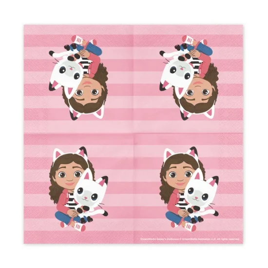 Narozeninová výzdoba s Gabby's Dollhouse, která zazáří