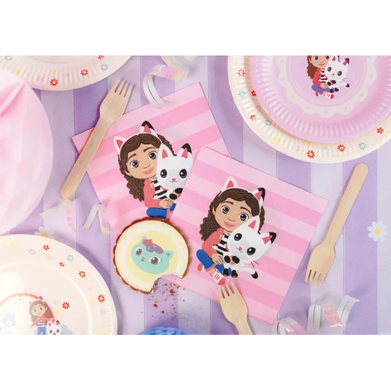 Narozeninová výzdoba s Gabby's Dollhouse, která zazáří