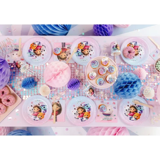 Narozeninová výzdoba s Gabby's Dollhouse, která zazáří