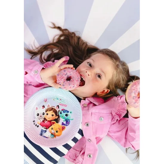 Narozeninová výzdoba s Gabby's Dollhouse, která zazáří