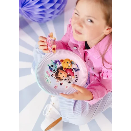 Narozeninová výzdoba s Gabby's Dollhouse, která zazáří