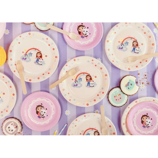 Narozeninová výzdoba s Gabby's Dollhouse, která zazáří