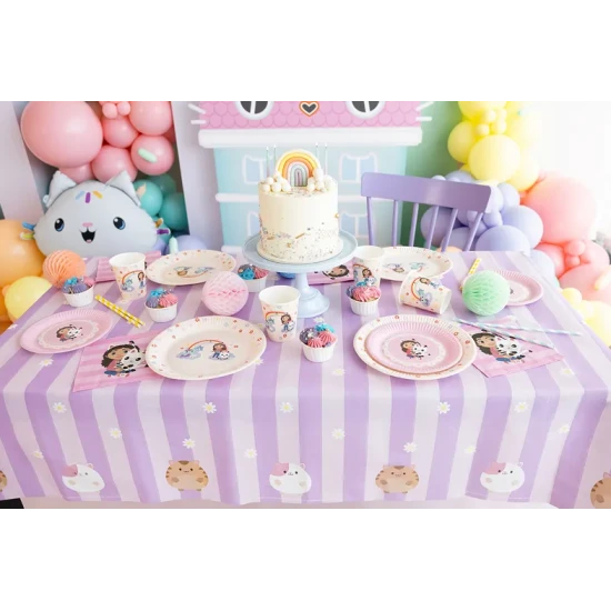 Narozeninová výzdoba s Gabby's Dollhouse, která zazáří