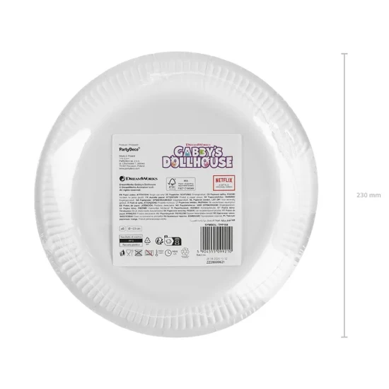 Narozeninová výzdoba s Gabby's Dollhouse, která zazáří