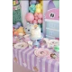 Papírové talíře Gabby’s Dollhouse s barevným motivem