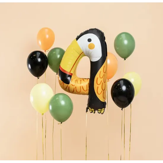 Balónek Číslo 4 Tukan