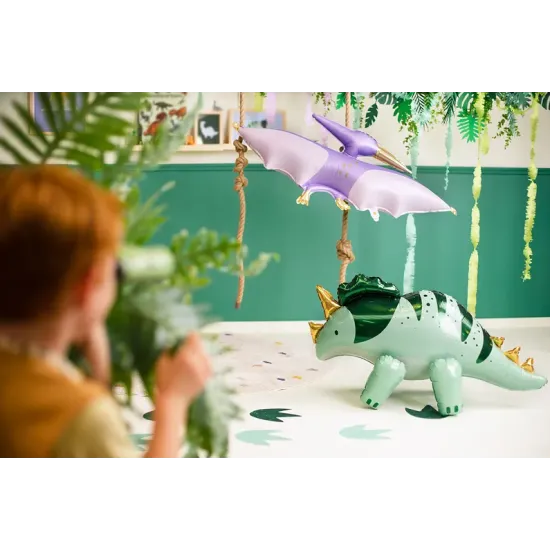 Party Deco Balónek Dinosaurus Balónek s atraktivním designem s motivem dinosaura zaujme každé dítě.