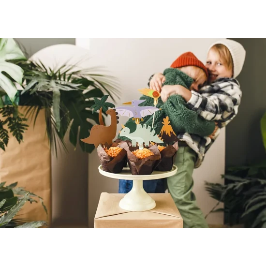 Dinosauří košíčky rozveselí vaši párty!