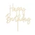 Ozdoba na dort Happy Birthday