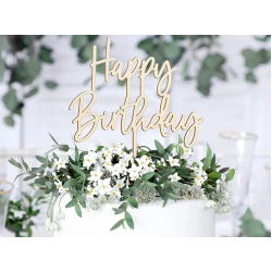 Ozdoba na dort Happy Birthday