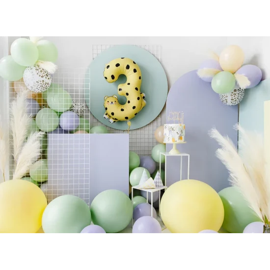 Dřevěná ozdoba na dort Happy Birthday od Party Deco.