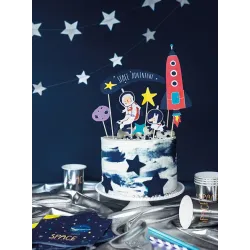 Ozdoby na dort Vesmír 7 ks