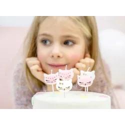 Svíčky Kočka 6 ks