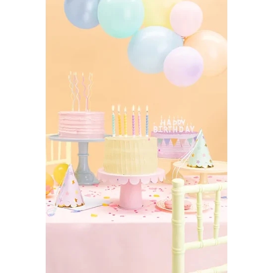 Party Deco Svíčky Pastelové 6 ks Narozeninové svíčky v pastelových barvách pro malého oslavence.