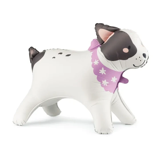 Fóliový balónek Buldoček jako dekorace na dětské party