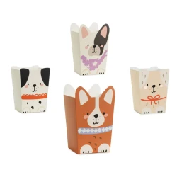 Krabičky na občerstvení Psi 6 ks