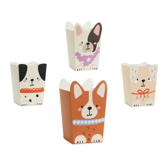 Krabičky na občerstvení Psi na dětskou narozeninovou party