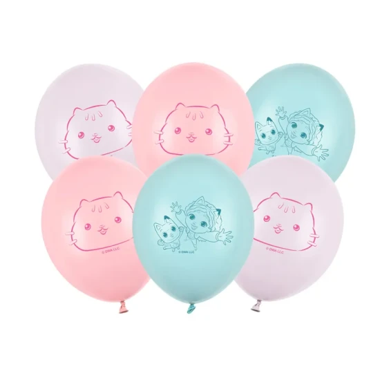 Narozeninová výzdoba s Gabby's Dollhouse, která zazáří