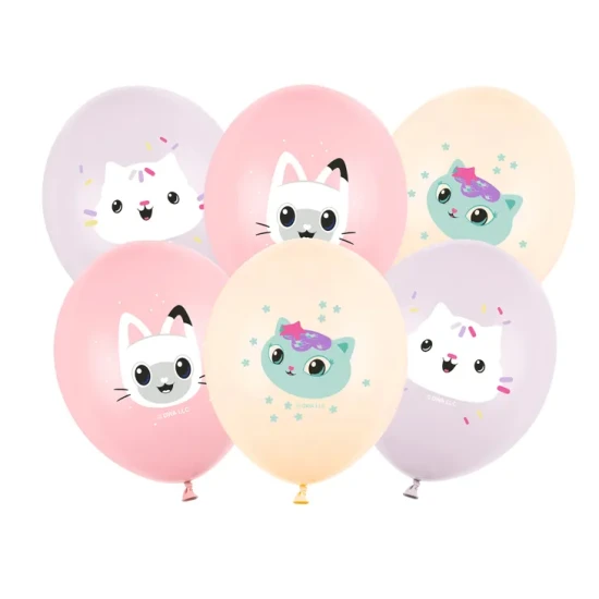 Narozeninová výzdoba s Gabby's Dollhouse, která zazáří