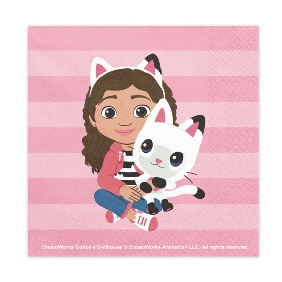 Narozeninová výzdoba s Gabby's Dollhouse, která zazáří