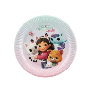 Talíře Gabby's Dollhouse 6 ks 23 cm Talíře Gabby's Dollhouse 6 ks 23 cm